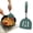 A, variant on 1 Pack Flexible Silicone Turner Spatula, 28cm Wide Slotted Spatula for Flipping Eggs and Pancakes, Heat-Resistant Non-Stick Kitchen Utensil (Dark Green)