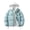 Light Blue, variant on Wyobmus Men's Quilted Jackets Winter Heavyweight Hooded Puffer Jacket Solid Zipper Coat Casual Oversized Padded Jacket Beige