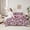 Gray Ivory, variant on Manfei Black Pink Ombre Bedding Comforter Set 7pcs for Girls, Princess Bow Knot King Bedding Sets, Ribbon Bowtie Bed Sheets, Breathable Home Decor
