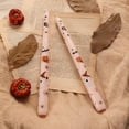 thumbnail image 2 of Pack of 2 Long Pole Printed Halloween Paraffin Candless, Creative Decorative Candless for Spooky Holiday Parties and Gift Giving, 2 of 6