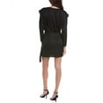 thumbnail image 2 of IRO womens  Hiari Silk-Blend Mini Dress, 34, Black, 2 of 3