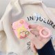 thumbnail image 1 of Funda protectora de silicona y goma con diseño de dibujos animados en 3D para auriculares Airpods Pro, funda para auriculares inalámbricos, funda para Airpods, llavero, 1 of 4