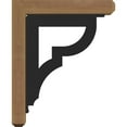 thumbnail image 3 of 3 1/2"W x 16"D x 19"H Bradford Craftsman Ironcrest Smooth Bracket, Western Red Cedar (1 1/2"W x 12"D x 15"H Iron Bracket), 3 of 5