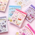 24Sheets Sanrio Stickers Book Hello Kitty Cinnamoroll Kuromi Kids Mini