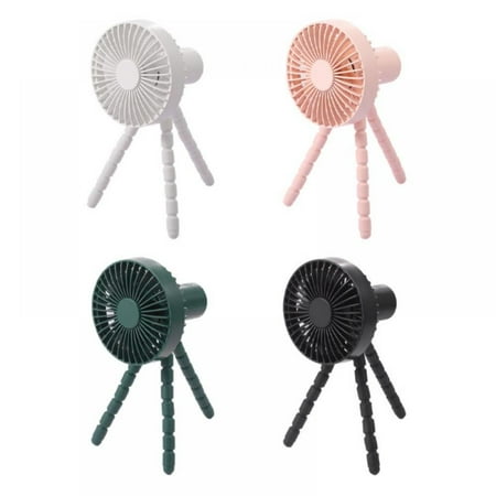 

Desktop Hanging Handheld Fan 1800 MAh Battery Charging Tripod Fan Flexible Mobile Phone Holder Table Bent Multi-function Outdoor Portable Small Fan