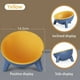 thumbnail image 4 of Cuenco de resina para perros y gatos, cuenco para gatos elevado e inclinado, Base triangular, cuenco antivuelco, bonito cuenco para comida, cuenco protector para columna Cervical para perros y gatos MFZFUKR LF-0698, 4 of 5