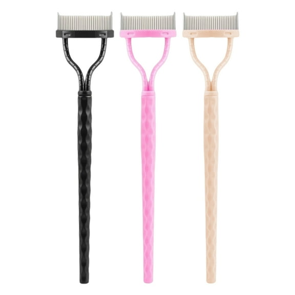 Soumake Portable Eyelash Comb – Professional Eyelash Separator & Definer for Easy Lash Separation and Brow Grooming