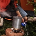 thumbnail image 4 of 1.5/2.1L Camping Traveling Hiking Heat Collection Pot Cooking Tableware, 4 of 6