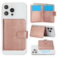 thumbnail image 4 of Decase for iPhone 14 Plus Flip PU Leather Back Cover with 2-in-1 Detachable Magnetic Wallet with 5 Card Slots Compatible Mag-Safe and RFlD Blocking Kickstand and Wireless Charging,Rosegold, 4 of 4