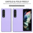 thumbnail image 5 of ELEHOLD Matte Case for Samsung Galaxy Z Fold 4,Anti-Scratch Ultra Slim Lightweight Case Shockproof Protective Cover for Samsung Z Fold 4(2022), Purple, 5 of 7