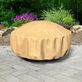 thumbnail image 2 of Budge Tan Patio Fire Pit Cover, All-Seasons, 2 of 9