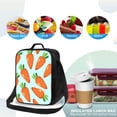 thumbnail image 4 of Balery Cartoon Carrot Caja de Almuerzo y Bolsa de Almuerzo para Hombres y Mujeres, Bolsa de Almuerzo Reutilizable con Gran Capacidad, Bolsa de Almuerzo Aislada, 4 of 7