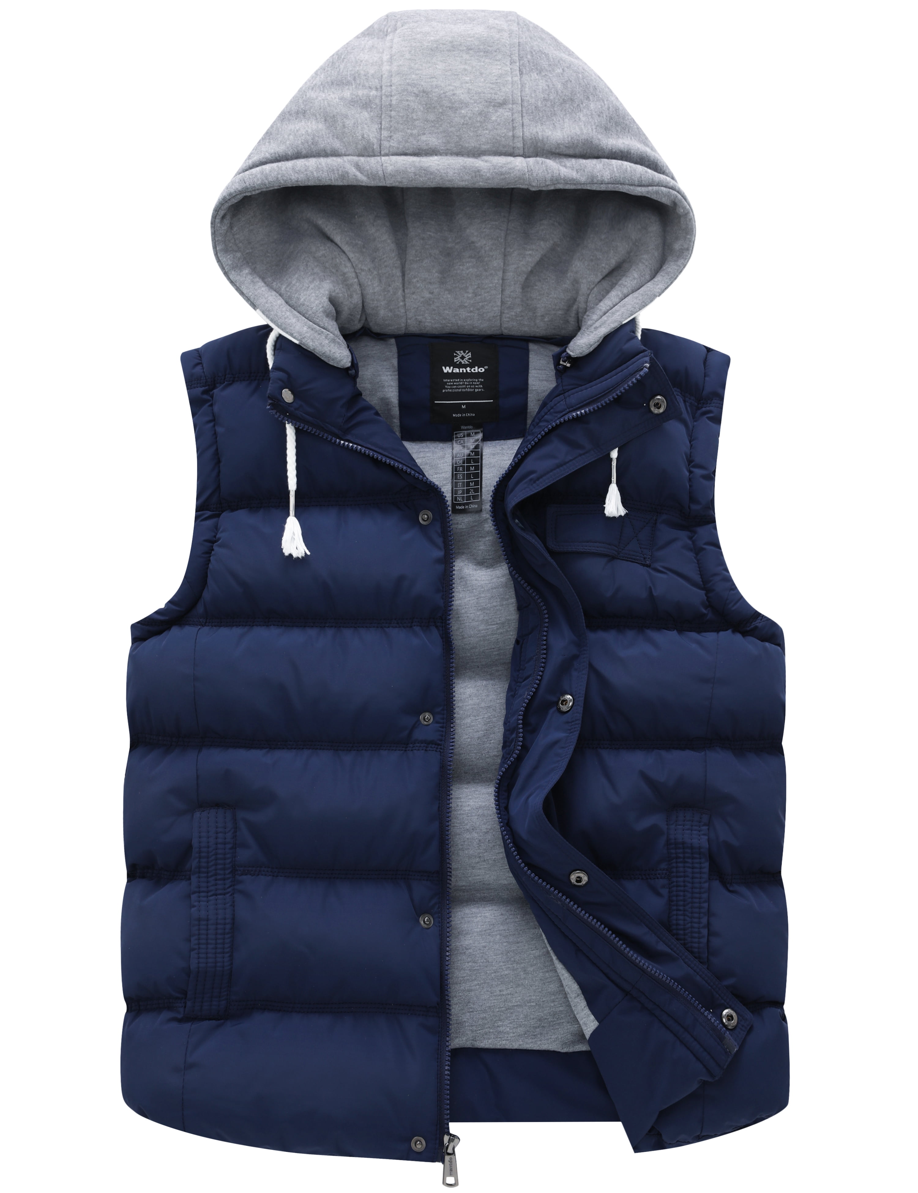 Baby Boy Girls Quilted Sleeveless Jacket Hooded Puffer Vest Full Zip Waistcoat Pure Color Ultra Light Gilet 2-7 Years 