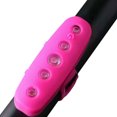 thumbnail image 1 of kurtrusly Waterproof Rear Bike Tail Light USB Rechargeable High Intensity LED Night Ride Safety Warning Lamp pink red, 1 of 6