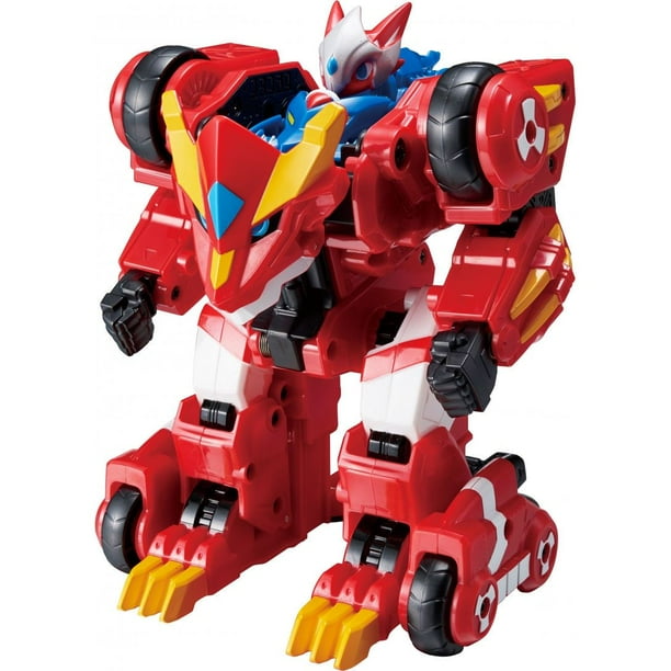Monkart-Robot de transformación para niños, juguete de coche Pixie Vasper Dante, MEECARDS Bitroid Zero Draka Rarrken Leo Megaroid, regalo Fivean unisex