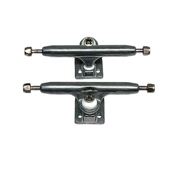 Ejes para fingerboard LEEFAI G4 de 34 mm, metal crudo, kingpin invertido