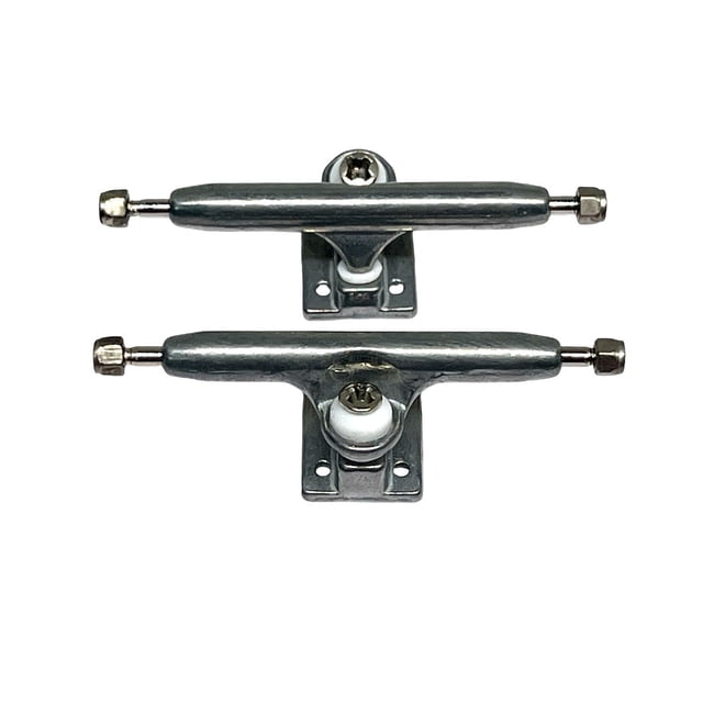 Ejes para fingerboard LEEFAI G4 de 34 mm, metal crudo, kingpin invertido