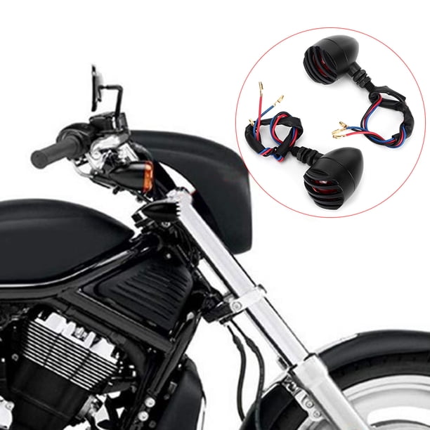 Indicador 12V 5W Universal Vintage Luz De Señal De Para Motocicleta Lámpara Indicadora Pieza Modificada