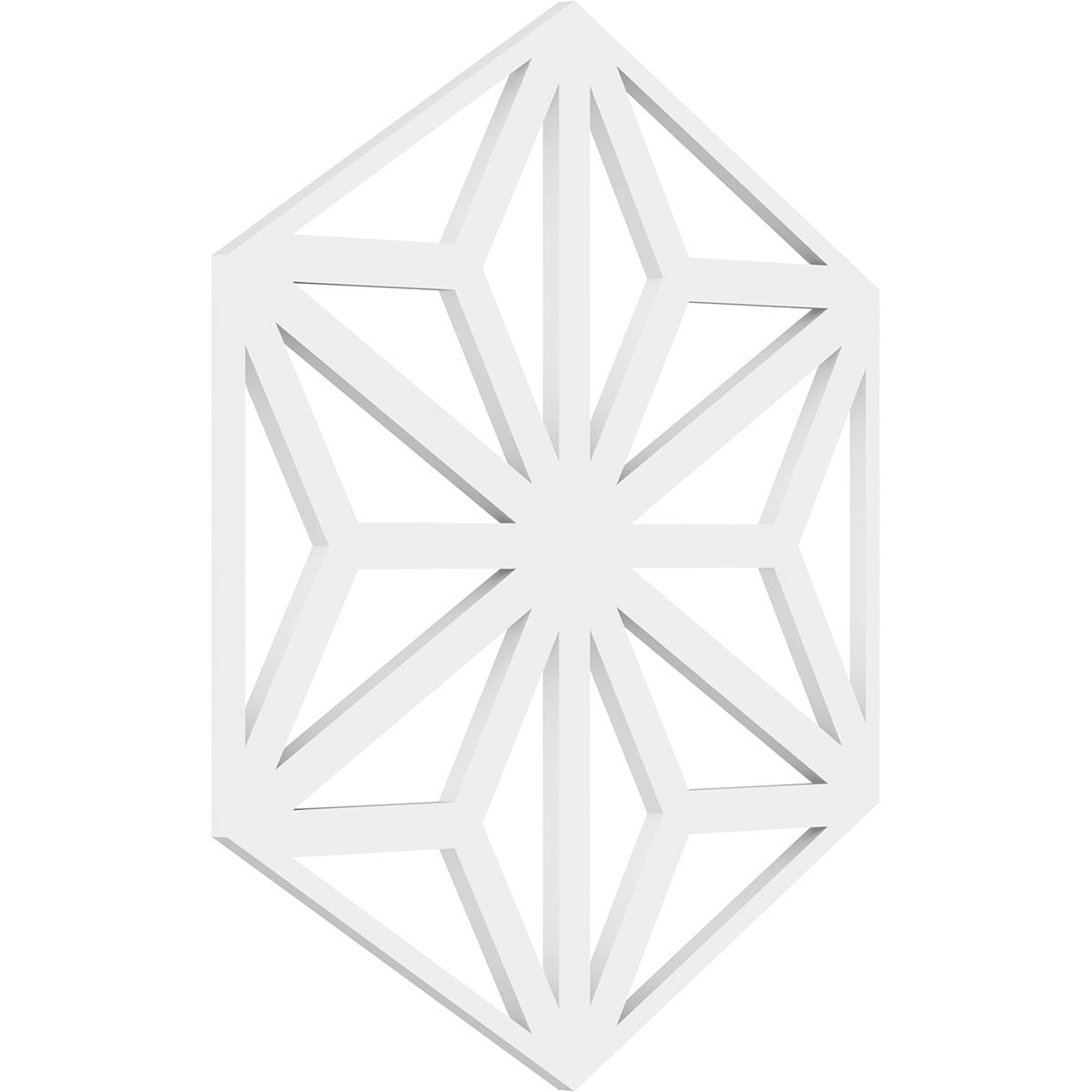Medium Hampton Decorative Fretwork Wall Panels in Architectural Grade PVC