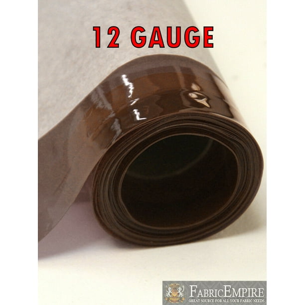12 Gauge Smoke Tinted Plastic Vinyl Fabric 54" Wide Sold By The Yard