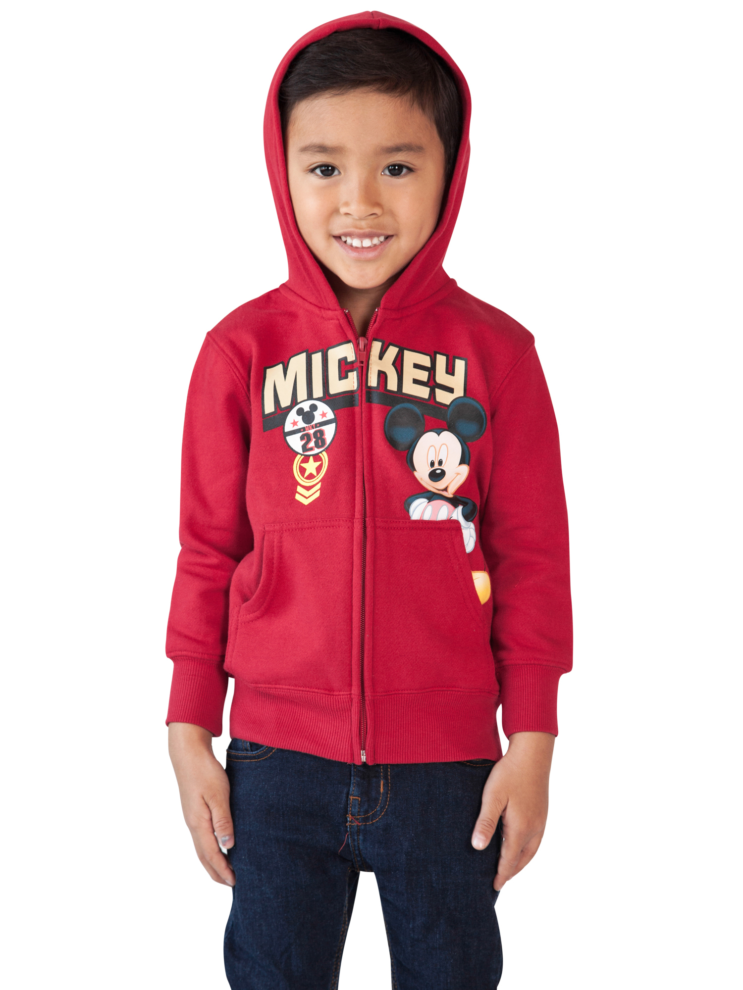 red disney hoodie