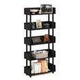 thumbnail image 4 of Furinno Turn-N-Tube 5-Tier Toolless Freestanding Multipurposes Display Rack, Espresso, 4 of 5
