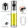 thumbnail image 2 of Oil Sprayer for Cooking, Olive Oil Sprayer Mister, 100ml Olive Oil Spray Bottle, Olive Oil Spray for Salad, BBQ, Kitchen Baking, Roasting, 2 of 7