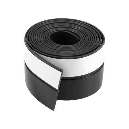 

Uxcell Door Seal Strip Silicone Self Adhesive Weather Stripping Frameless Bottom Seal 3.28 Ft 0.98 Width Black