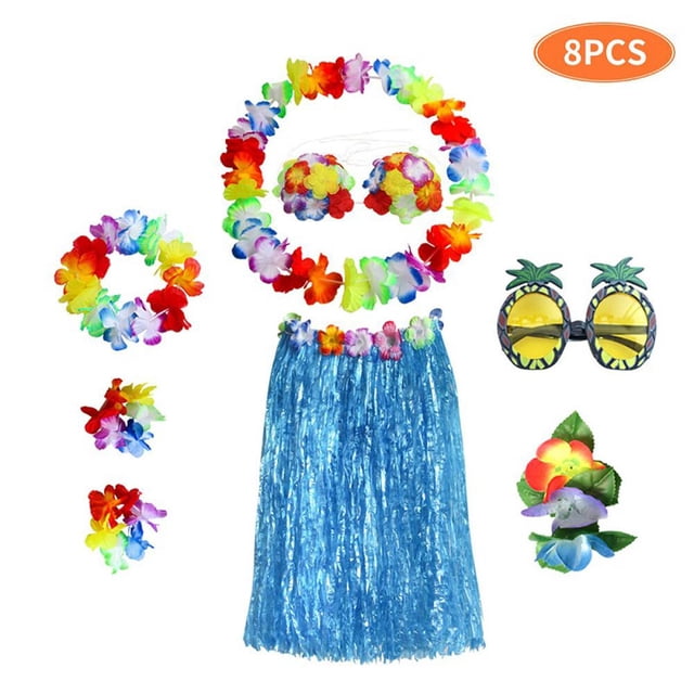 Accesorios De Falda De Hierba Hawaiana, Decoración De Vestido, Suministros Para Fiestas, Vestido De Baile, Disfraz De Moda Para Mujer, Kit De Accesorios, Accesorio De Ropa Methold AP007833-12