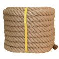 thumbnail image 1 of Twisted Manila Rope Jute Rope (1 Inch x 50 Feet) Natural Thick Hemp Rope for Crafts, Nautical, Railing, Hammock, Decorating, 1 of 4