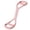 Pink, variant on Beforeyayn 8-Shaped Resistance Silicone Elastic Rope, Silicone Resistance Band for Back Shaping and Sculpting, Suits Home Gym, Daily Fitness, Easy to Store and Use