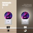 thumbnail image 4 of Night Light Plug into Wall,Dusk to Dawn Sensor Auto-On/Off for Bathroom, Hallway,Kids Room-Silhouette Of Unicorn Against Starry Night Sky, 4 of 4