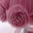thumbnail image 6 of Princess Dress for Girls Elegant Trailing Mesh Puffed Skirt for Flower Girl Wedding Evening, 6 of 7