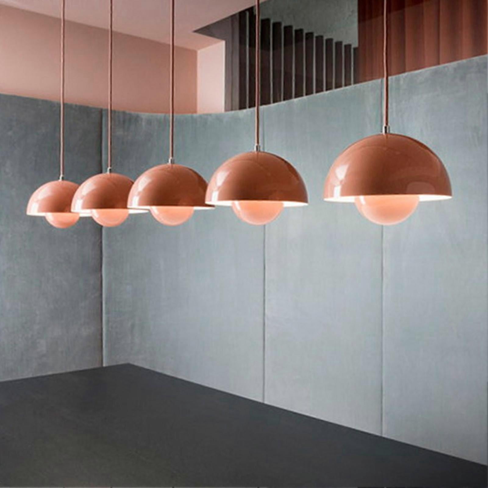Pendant Light Fixture Hanging Light Pendant Light with Warm Light Bulb for Dining Room Bedroom Lights