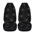 thumbnail image 5 of XYZCANDO Car Seat Covers Spider Web 2 Pack Front Seat Cover Easy to Install Truck Van SUV Auto Accessories Breathable Car Front Seat Covers, 5 of 10