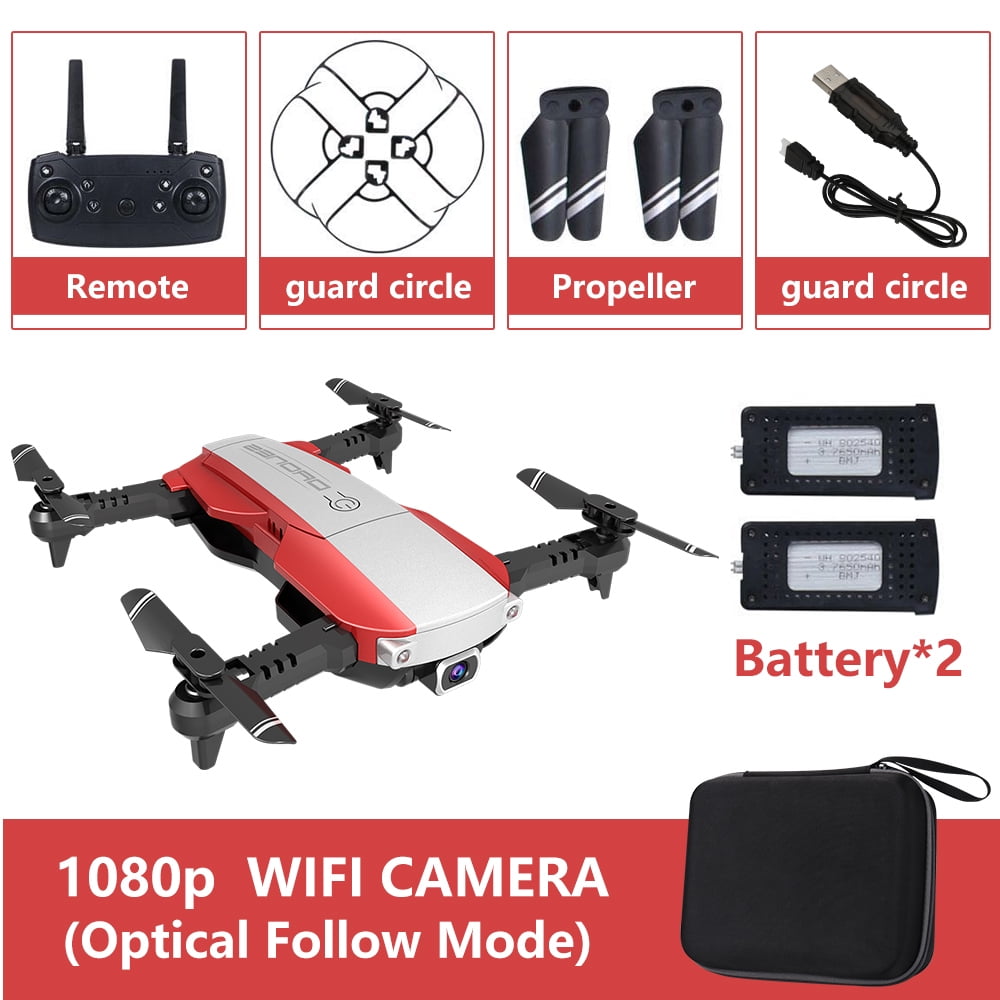 Battery Drone X Pro Aircraft Wifi FPV 4K Camera Foldable RC Quadcopter Remote
