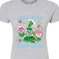 thumbnail image 3 of Disney - Alice In Wonderland - Grow Your Own Way - Juniors Fitted Graphic T-Shirt, 3 of 5