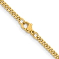 thumbnail image 3 of Stainless Steel Curb Chain Styles Necklace Chisel Polished Yellow IP-plated 3 mm 22 inch, 3 of 4