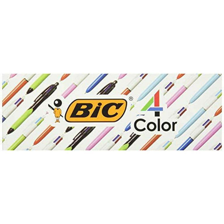 BiC 4-Color Ball Pens Fun Colorful Long-Lasting Ink, 7 Count. 50th birthday  70330535176