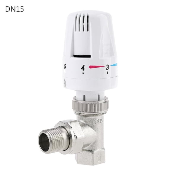 HLONK Automatic Thermostatic Radiator for Valve Thermostat Temperature Control for Valve Angle Floor Heating Special for Valve