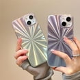 thumbnail image 4 of Designed for iPhone Case,Luxury Aurora Gradient Glitter Sparkling Shockproof Protective Cover Phone Case (iPhone 15 Pro Max,Purple), 4 of 6
