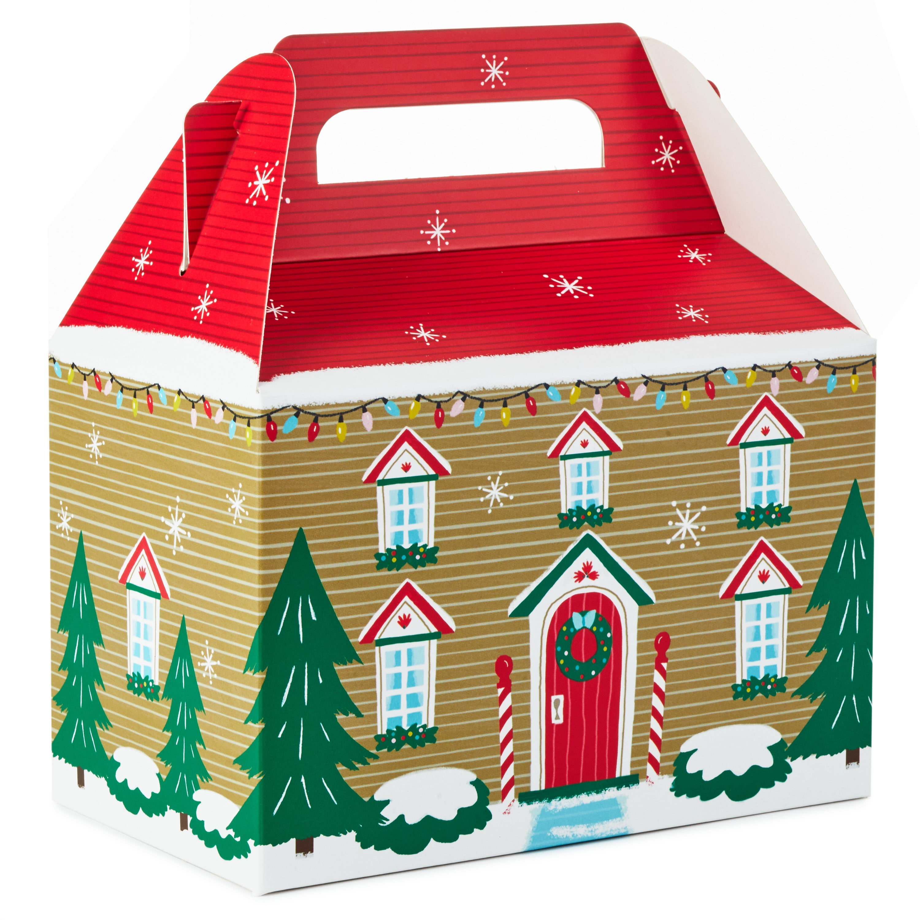 Hallmark Christmas Gift Box (Gingerbread House)