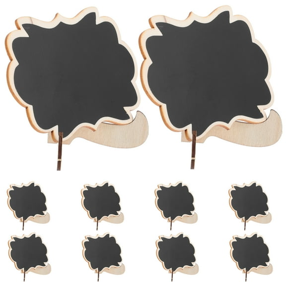 10pcs Mini Chalkboard Signs For Food Display Small Chalkboard Signs Wooden Stand For Party Buffet Table Numbers And Wedding Decor
