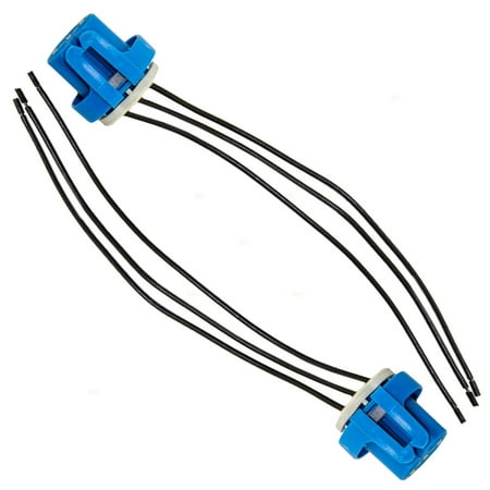 - Driver and Passenger Halogen Headlight Headlamp Socket Connector Pigtail for 9004 9007 HB1 Bulb Replacement 12117260