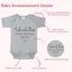 thumbnail image 2 of Body BIBIBLISSBABY 0-3 meses Gris Mezcla - Anuncio de Embarazo, 2 of 9