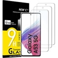 thumbnail image 1 of fafa-3 Pack Conçu pour Samsung Galaxy A53 5G Protecteur d'Écran en Verre Trempé, Compatible avec Étui Anti-Rayures, Sans Bulles, Ultra Résistant, 1 of 4