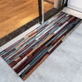 thumbnail image 2 of Anti-slip Floor Mat Durable Colorful Short Plush Floor Mat Useful Water-absorbing Ground Mat for Kitchen Bathroom, 2 of 8