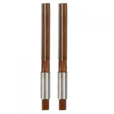 

ESTINK Reamer Hand Reamer 2PCS Hand Reamer American System Straight Shank Conical Reamer For Boring Processing