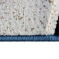 thumbnail image 5 of Flash Furniture Coterie Rectangular Contemporary Beige, Blue Area Rug, 5' x 7', 5 of 5