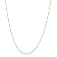 thumbnail image 1 of Finest Gold 0.6 mm x 16 in. 14K Yellow Gold Solid Diamond-Cut Cable Chain, 1 of 5